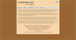 Desktop Screenshot of langbridge.com